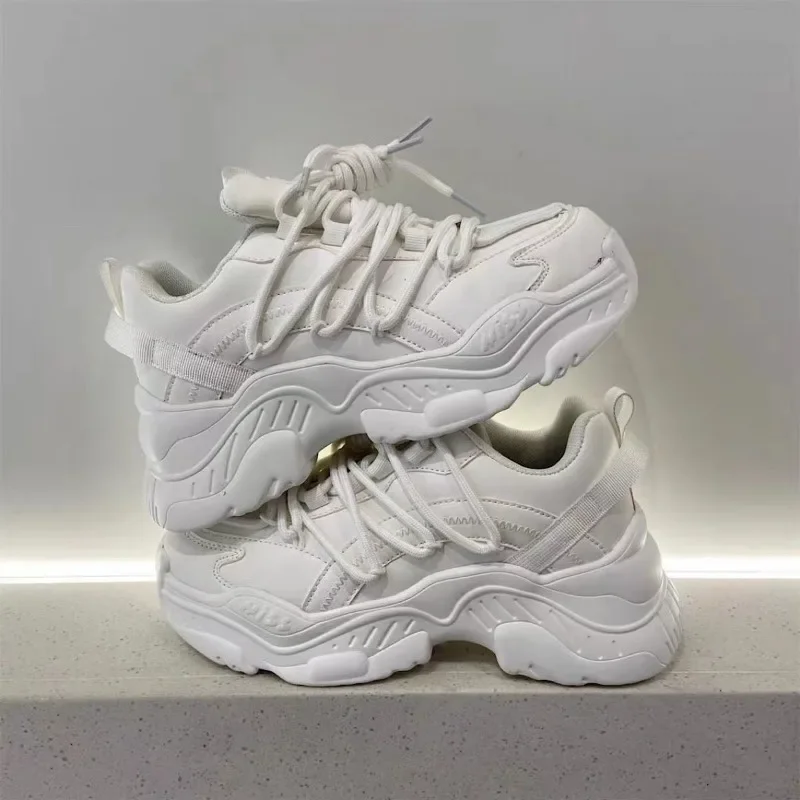 

Весенне-осенняя простая брендовая дизайнерская парная универсальная удобная повседневная спортивная обувь на толстой подошве