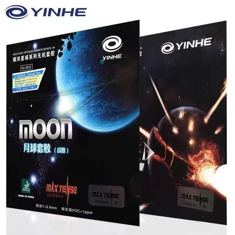 Table Tennis Rubber Original Yinhe Moon Max Tense Tuned pips with Sponge For Ping Pong Racket Galaxy Moon Rubber