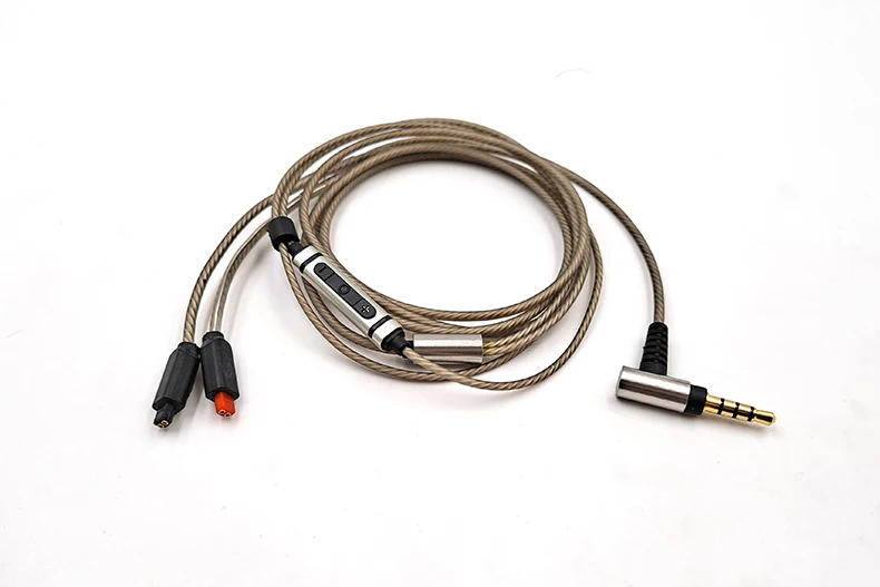For Audio Technica ATH-IM02 IM03 IM50 IM70 IM01 IM04 Earphone Replaceable 3.5mm Stereo High-Purity Silver Plated Upgrade Cable