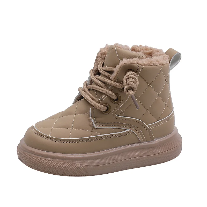 Kids Boots For Girls Snow Boots Size Botas Kid Cotton Shoe New