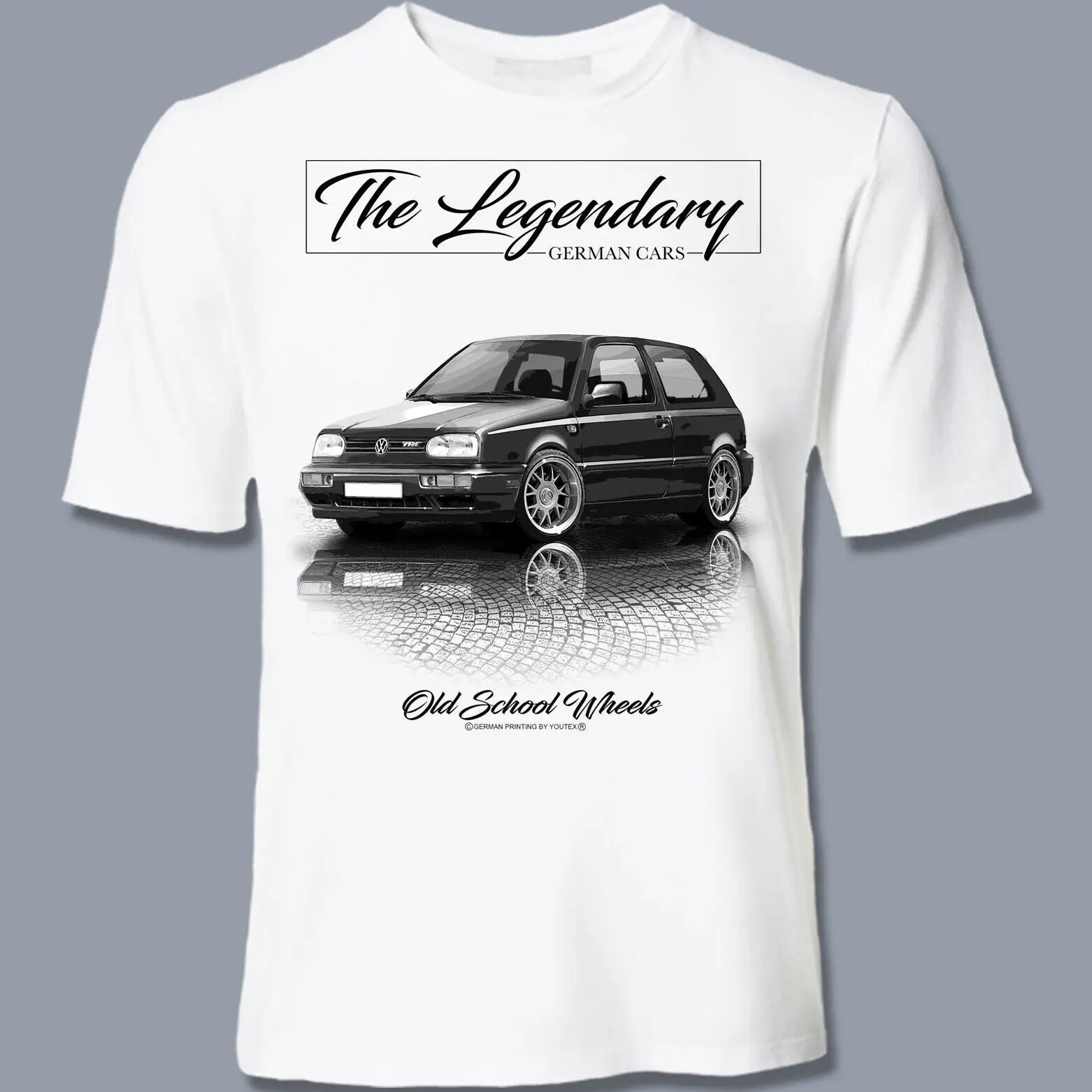 T Shirt Golf 3 MK GTI legendary Youngtimer Oldtimer orig. YOUTEX |