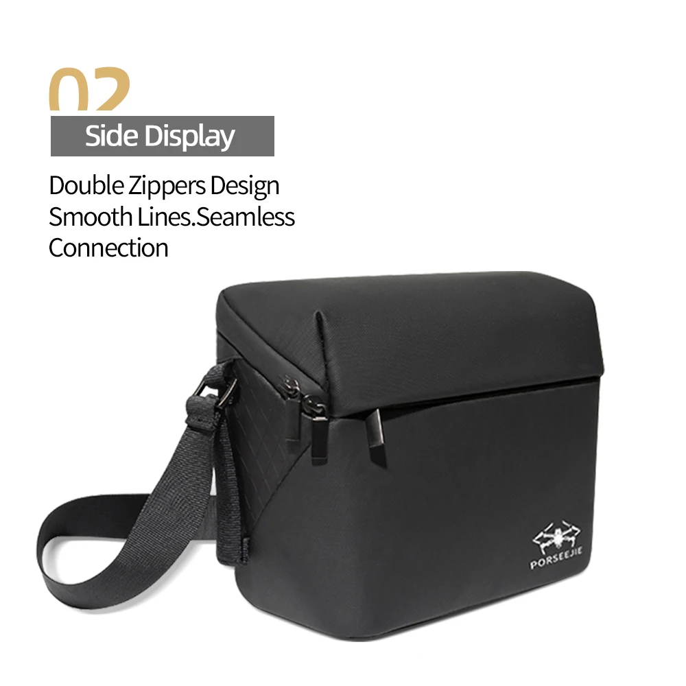 Universal Drone Single-shoulder Bag Outdoor Carrying Case Storage Box For DJI Neo/Mini 3/3 Pro/4 Pro/Mini 2/2 SE/4K Accessories