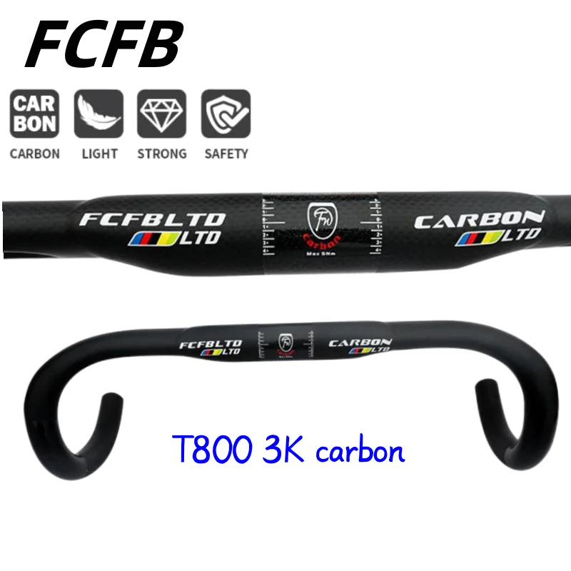 

Carbon Handlebar Road Bike Handlebars Drop Bar Handle Bar 380/ 400/ 420/440 mm Bicycle road Handlebars cycling parts road bike
