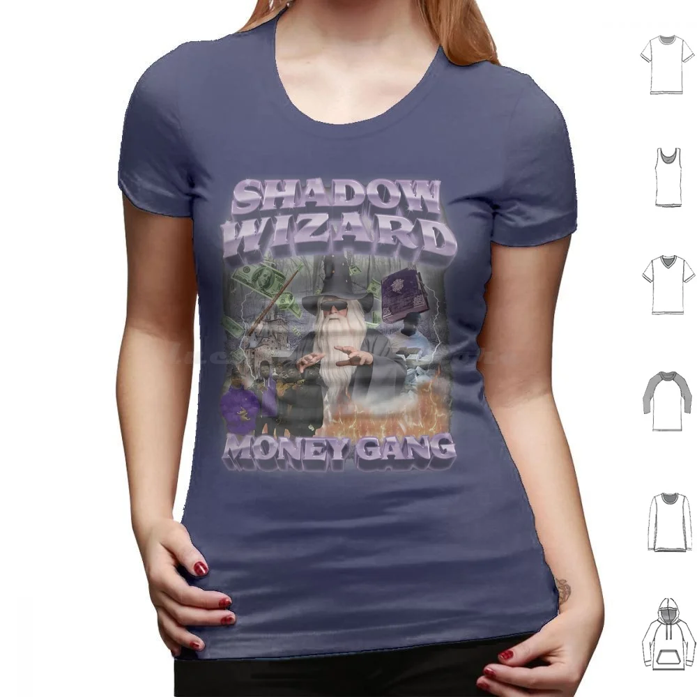 Shadow Wizard Money Gang T Shirt 6xl Cotton Cool Tee Shadow Wizard