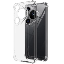 Shockproof Silicone Soft Case - Airbag Protective Clear Cover, Ultra Thin Shell for Huawei P60 Art