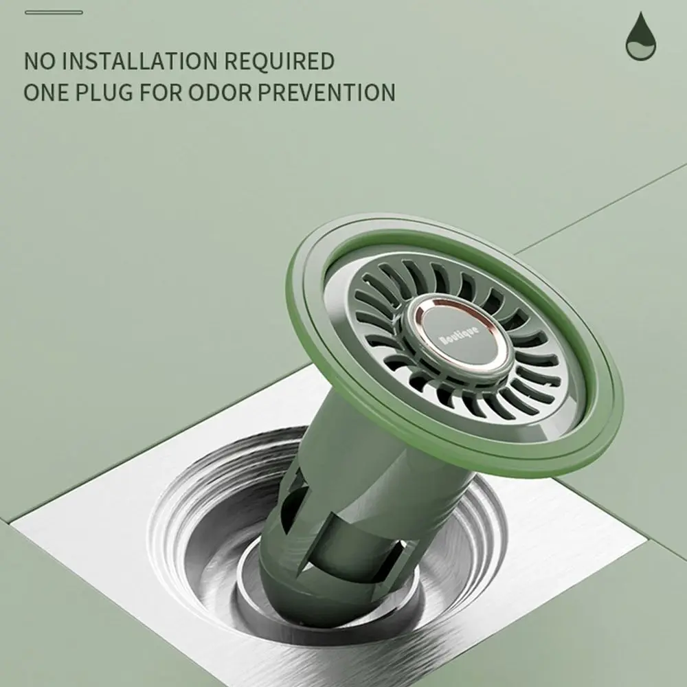 

Prevention Deodorant Floor Drain Universal Hair Trap Anti-clogging Sewer Cover insect proof Anti-odor Drain Filter Bathroom