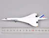 1:400 Scale Airplanes France 1976-2003 White Mini Diecast Metal Aircraft Model Gift Air plane Toys 4
