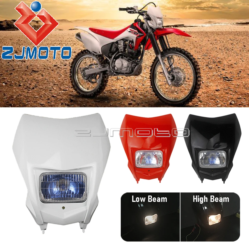 UniversalMotocrossSupermotoHeadlightDRLLampForHondaCRF150FCRF230F20152020CRM125250