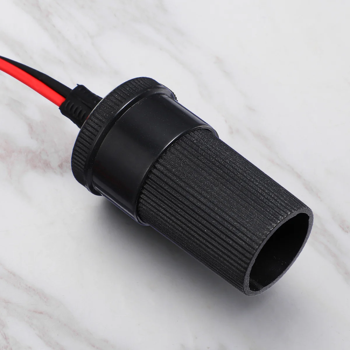 Alligator Clip Cigarette Lighter Socket Adapter Car Power Outlet Electric