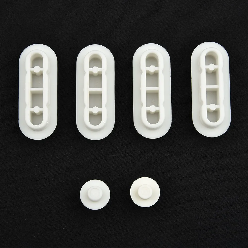 Toilet seat accessories 6pcs/set toilet seat pad bumper shock absorber plastic lid lifter kits