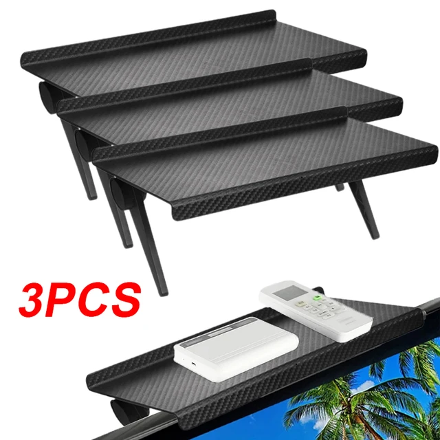 TV Screen Top Storage Shelf Adjustable Monitor Storage Rack Computer Desktop Display Stand TV Router Storage Rack Home Organizer 1