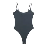 MUJER 2025 body moulant Sexy pour femmes blanc noir dos nu body femmes une pièce combinaisons pour femmes Lingerie Sexy body 3