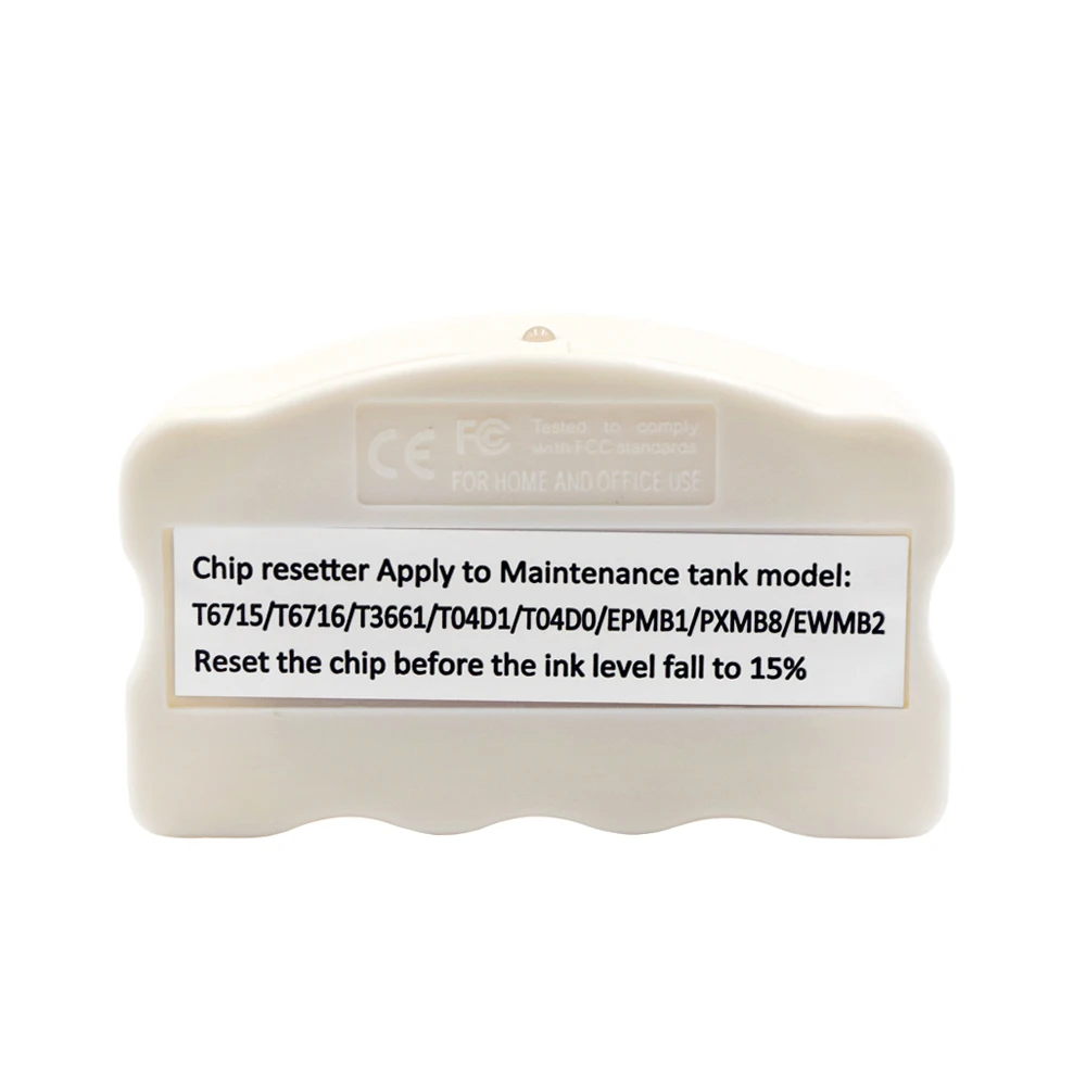 Resetter Chip para Epson Wf-c529r C579r M5299 M5799 C5710 C5790 C5290 C5210 Et8700 Caixa de Manutenção da Impressora de Tinta T6716 T671600 - Imagem 3