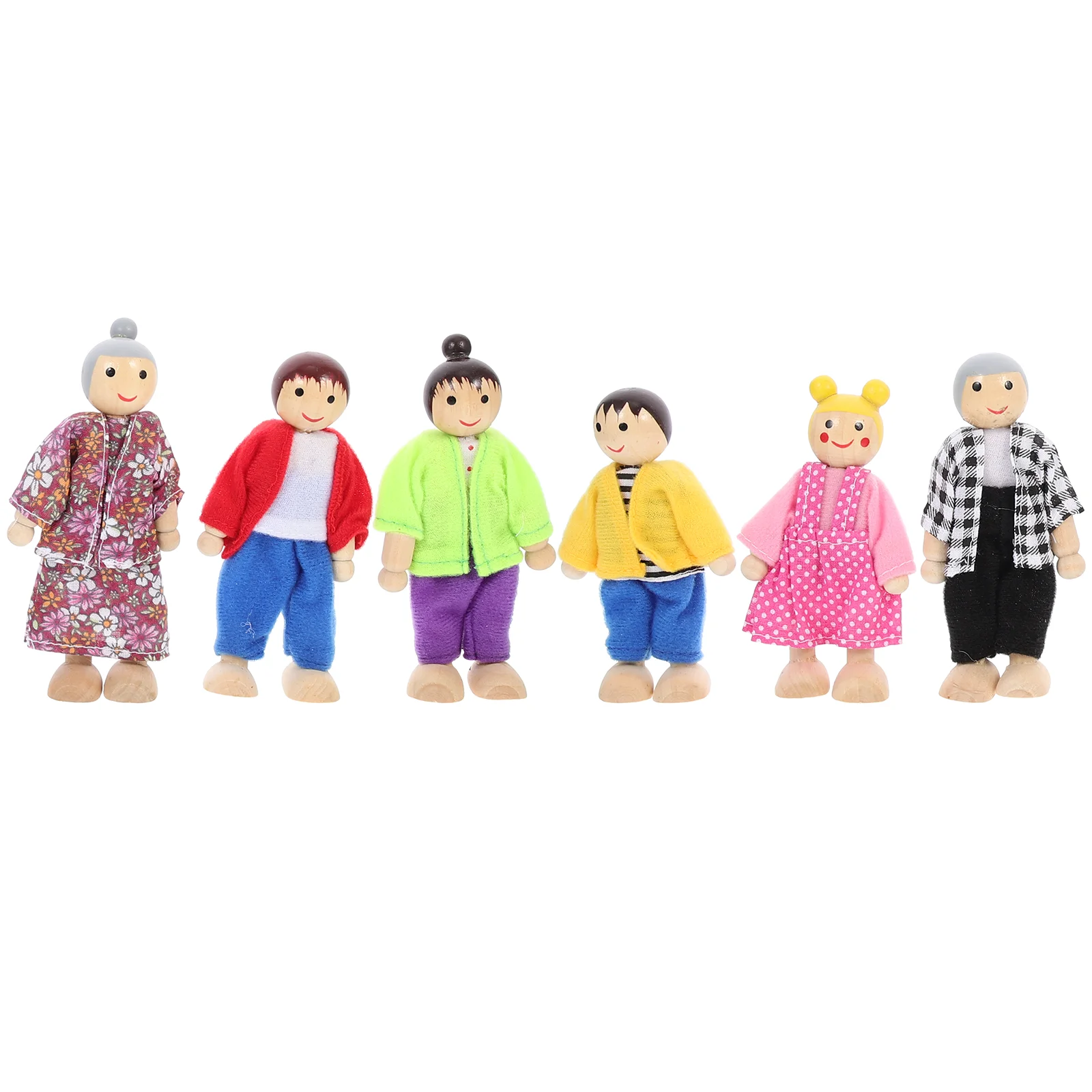 

6 Pcs Adorable Children Toy Little Accessory Childrens Childrens Toys Movable Interesting