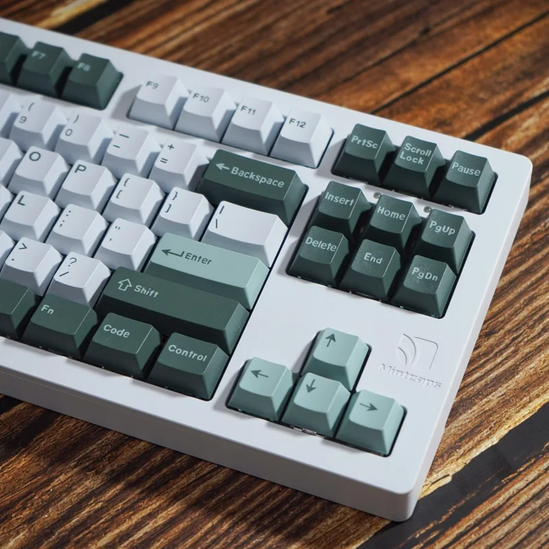Gmk-メカニカルキーボード用の交換用キーキャップ,2層pbt,ダブル