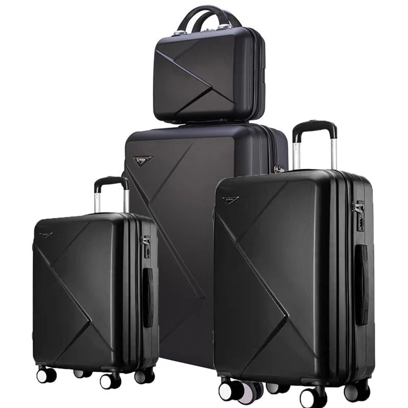 TRAVEL TALE Spinner ABS Travel Suitcase Set Hardside Trolley Case Luggage Sets 3pcs travel luggage