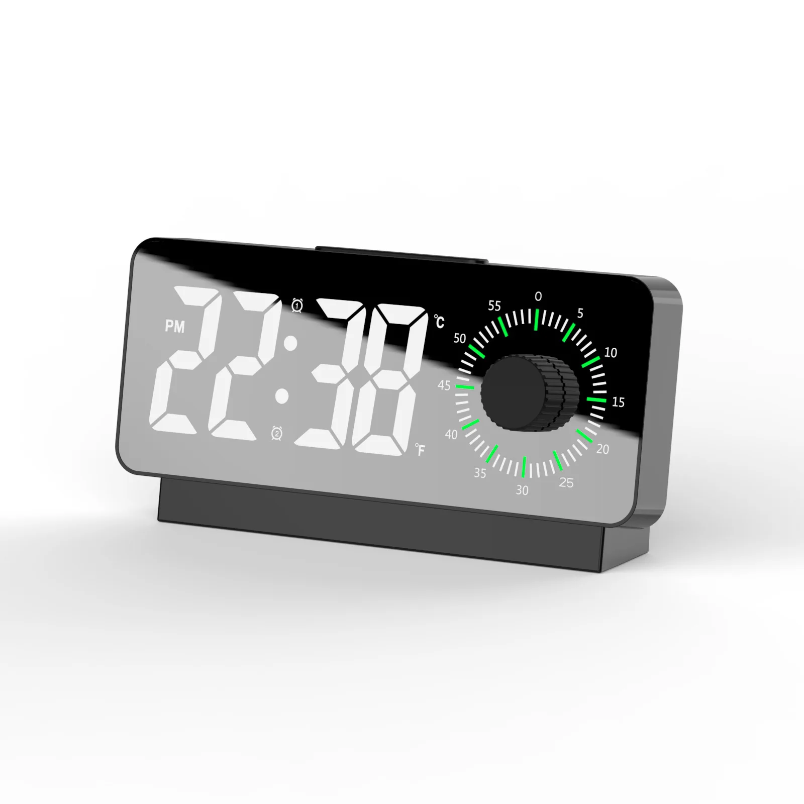 

Будильник с обратным отсчетом и двойным дисплеем