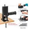 Portable Reciprocating Saw Adapter Electric Drill Modified Electric JigSaw Power Tool Wood Cutter Machine Attachment with Blades 4
