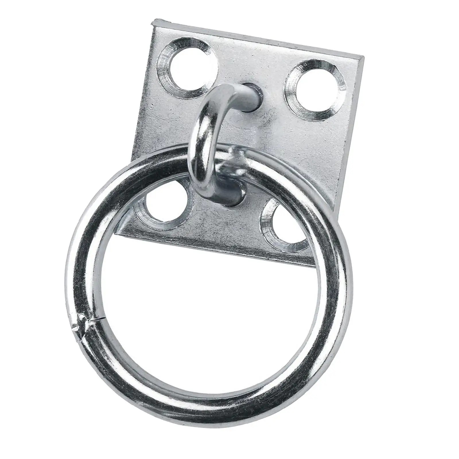 Ring Plate Horse Stable 50Mmx50mm Tying Horses Iron Nickel Plated Tie
