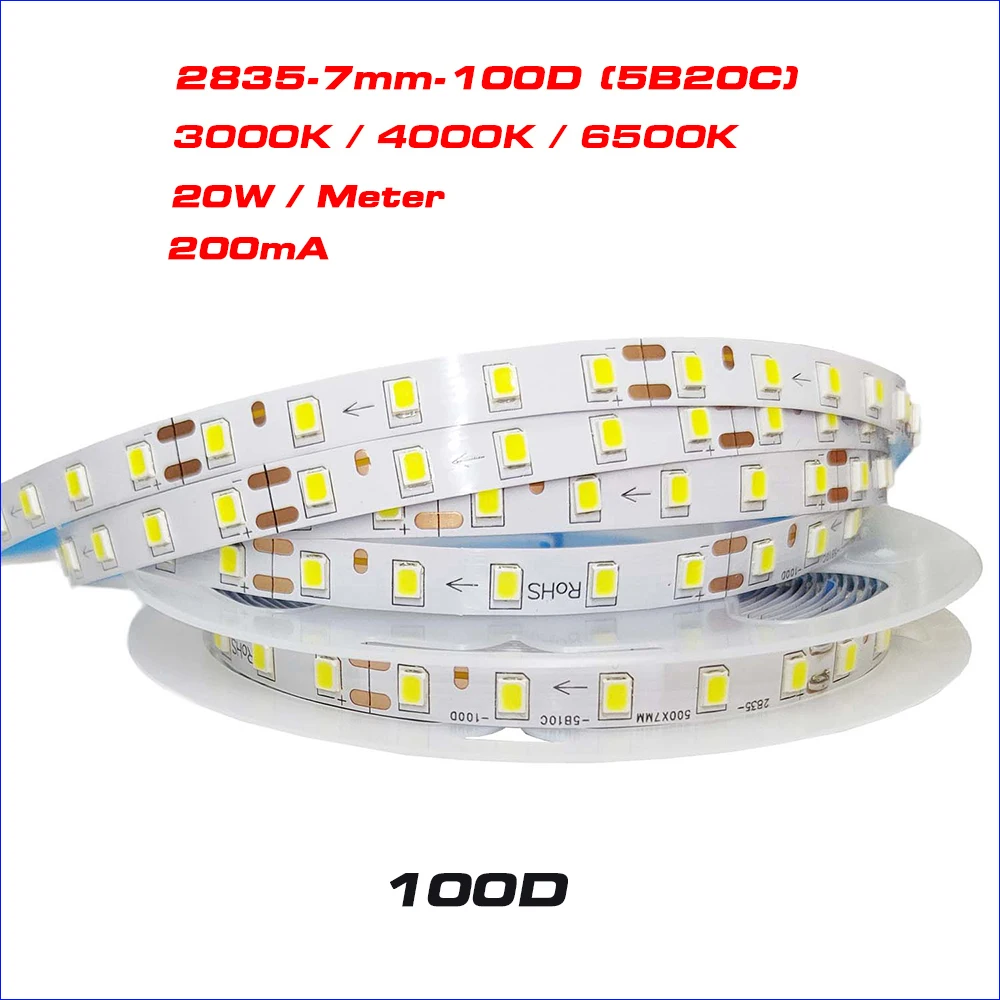 รูปสินค้า LED Strip ยาว 5 เมตร สีขาว เวล์ม นีออน สำหรับตกแต่งไฟ