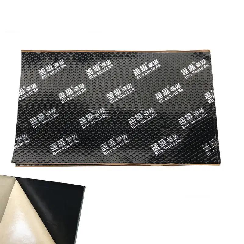 Lámina De Aluminio Y Butilo Aislante Contra Ruido Y Vibraciones – 1 X 2 Metros, Autoadhesiva – STP