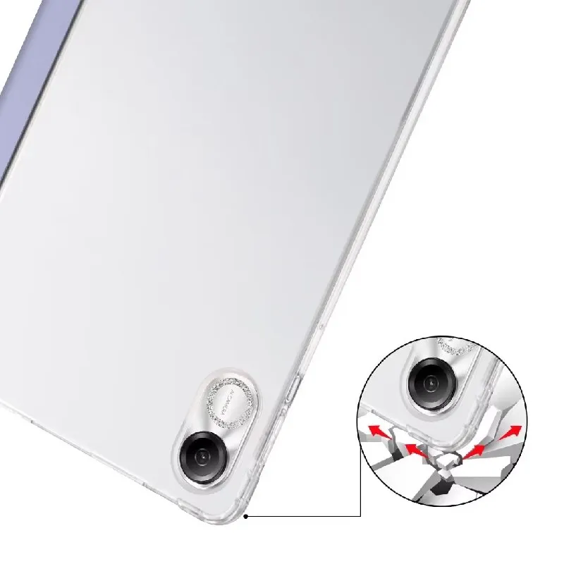 Capa de Teclado Retroiluminado Arco-íris com Suporte de Caneta Tampa Flip para Honor Pad x9 x8 Pro x9 115 Polegadas 2023 - Imagem 4