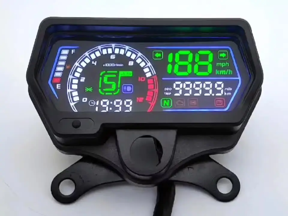 スズキ スマッシュ 115 V FI バイク デジタル オドメーター スピードメーター オートバイ 電子部品 機械式 スピードメーター タコメーター  キット に適合する スズキ SMASH 115 V 115 FI SMASH 115 FI オートバイスピードメーター スマッシュ 115 V 115  FI用 オートバイ用 ... バイクのスピードメーターと走行距離計 オートバイ サイト115 計器アセンブリデジタルスピードメーターオートバイスピードメーター走行