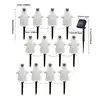 Halloween Path Lights Waterproof Solar Ghost Stake Lights Ghost Pathway Lights Halloween Pathway Lights Ghost Decorations For 6