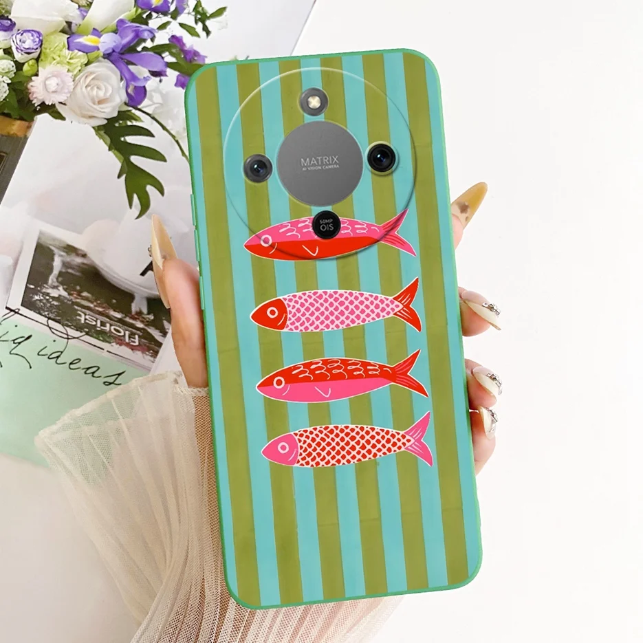 Cool Cat Painted Soft Silicone Case - Stylish Protection