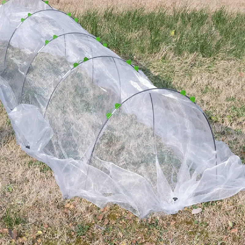 

2.5X6M Greenhouse Hoop Set Garden Insect Net Set For Plant Fruit Flower Bird Animal Protection Net Garden Net