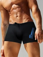 Maillot de bain avec imprimés de mode pour hommes, Boxer de plage à séchage rapide avec cordon de serrage, caleçon de maillot de bain pour garçon 3