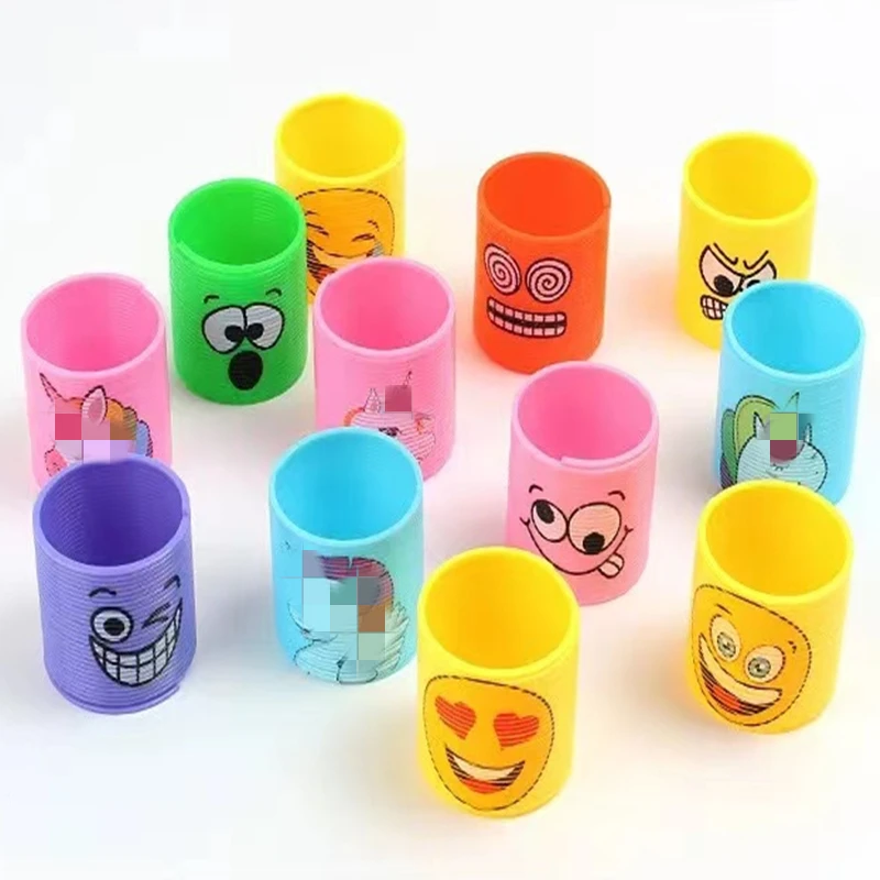 Spring Toys 12PCS Mini Rainbow Circle Ring Party Supplies