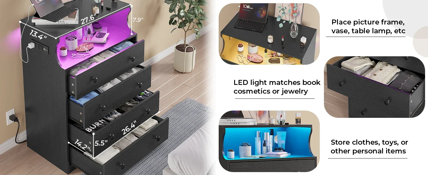 Drawer dresser