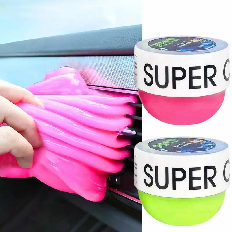 Car Slime Cleaner Interior Dust Cleaning Gel Automobile Detailing Putty