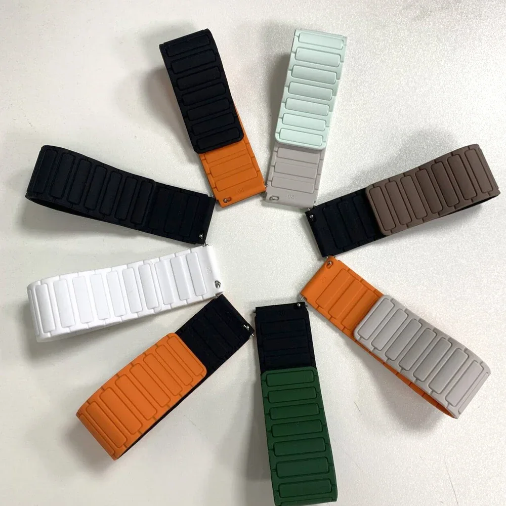 Silicone Magnetic Strap - Enhanced Comfort and Style Bracelet with Versatile Sizing Options