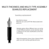 HongDian No.35 Soft Nib EF F M Assembly Converter/Piston Version OEM Fountain Pen Nib Unit for Calligraphy & Writing Stationery 2