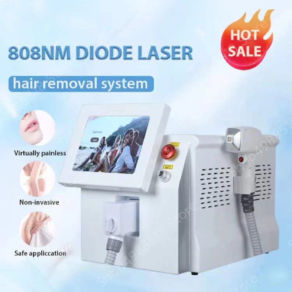 2022 New Home Use Remover Ice Platinum 3 Wavelength 808nm Diode Laser Hair Removal Machine 808 Remov Machin