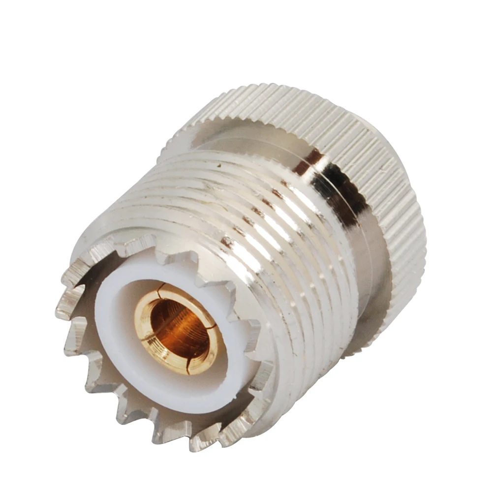 

Eightwood Car Radio Walkie Talkies Antenna Adapter UHF Jack SO239 to MCX Plug RF Coax Connector for Wouxun BaoFeng TYT Kenwood