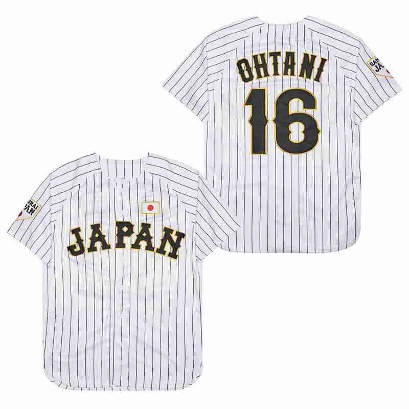 BG baseball Jersey Japan 16 OHTANI jerseys Sewing Embroidery High
