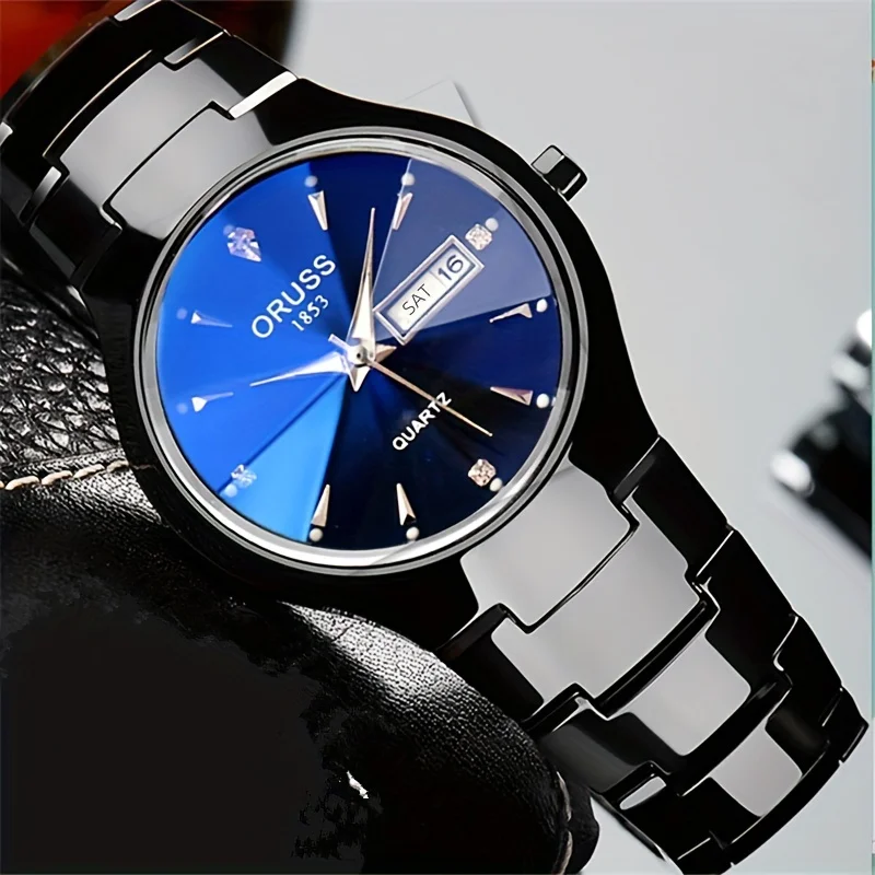 New Men's Watch Upscale Trend Fashion Gentleman Durable Precise Calendar Men's watch 2