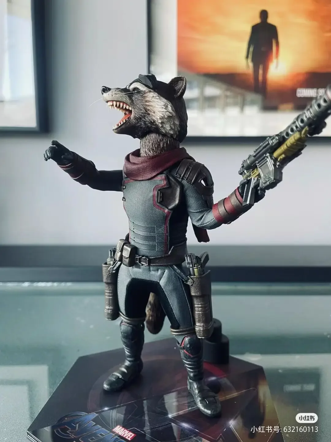 MMS548 ホットトイズ 『エンドゲーム』 1/6 フィギュア　ロケット Amazon.com: Hot Toys 1:6 Rocket - Avengers: Endgame : Toys