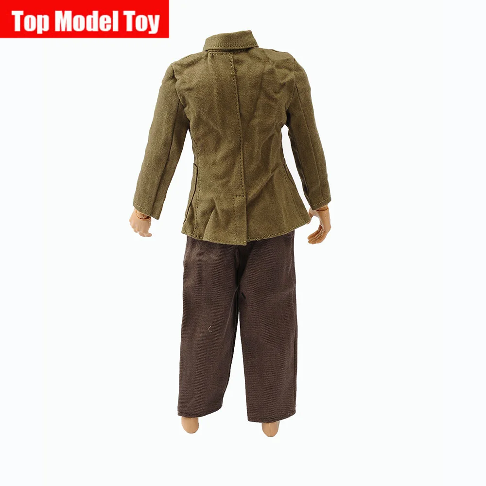 1/6 Scale World War II German Soldier Clothes Bag Pants Hat Tools ...