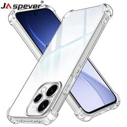 Shockproof Transparent Soft Phone Case - Ultra Thin Clear Protective Cover Shell for OPPO Reno15