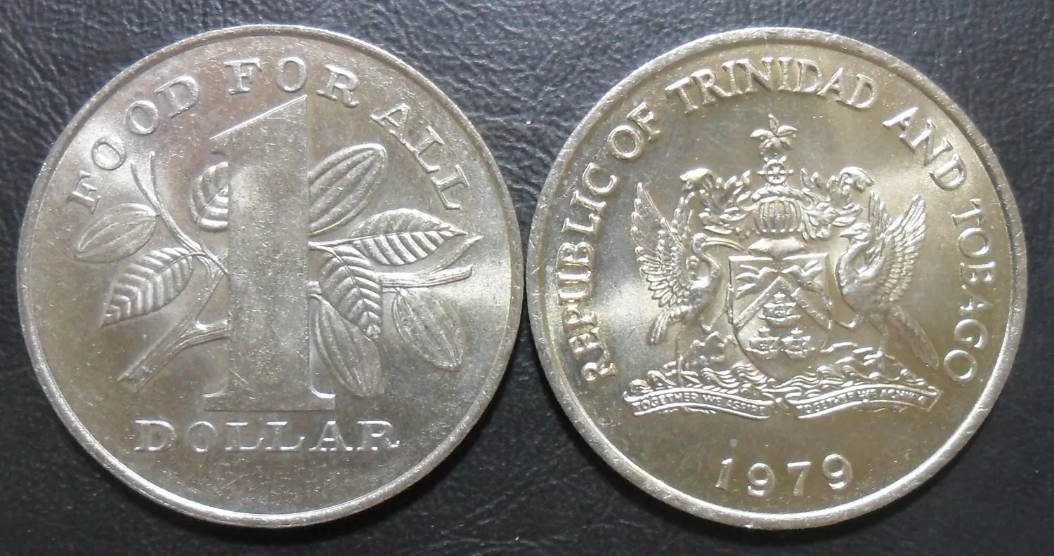 

Trinidad and Tobago 1979 FAO1 Commemorative Coin