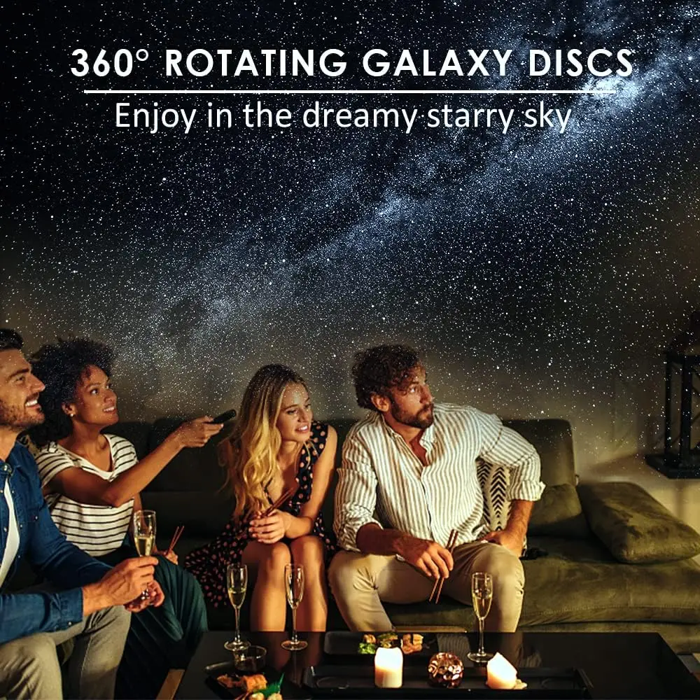 Projecteur 7 En 1 Étoiles, Galaxie, Planétarium Réglable À 360 °, Ciel  Étoilé, Pour Chambre D'enfant, Décoration De La Maison - Lumières De Nuit -  AliExpress