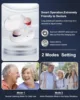 OTC Rechargeable Hearing Aid, Long Battery Life, Intelligent Noise Reduction, Excellent Comfort, Almost Invisible Hearing Aid 5