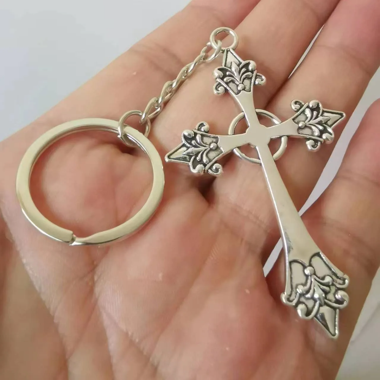 Portachiavi Occhio Di Horus – Peltro E Lega Di Zinco – Simbolo Egizio Ankh – Regalo Originale