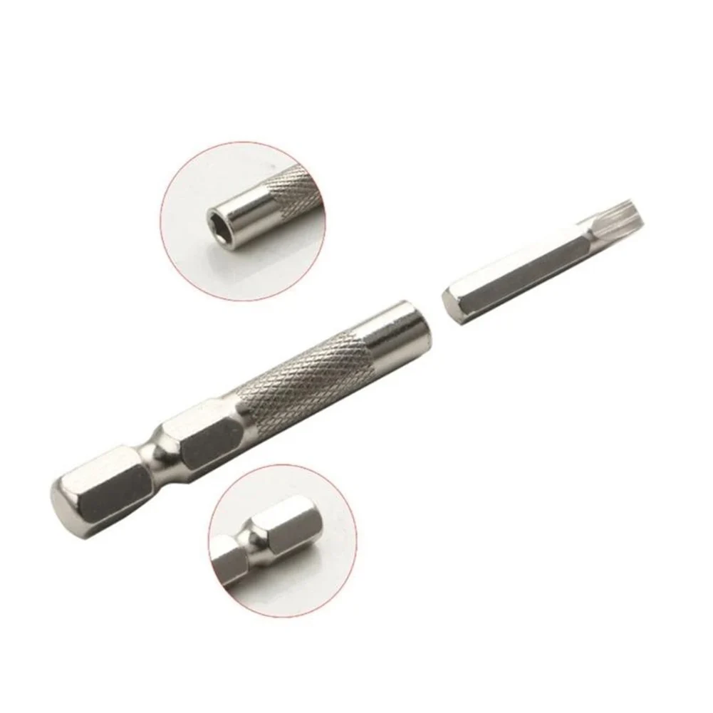 6-teiliger Bit-Adapter, 1/4-Zoll-Sechskant auf 4-mm-Steckschlüsseladapter, Schraubendreher-Bithalter für Sechskantschaft-Elektroschrauber-Steckschlüsselwerkzeuge – Detail 8