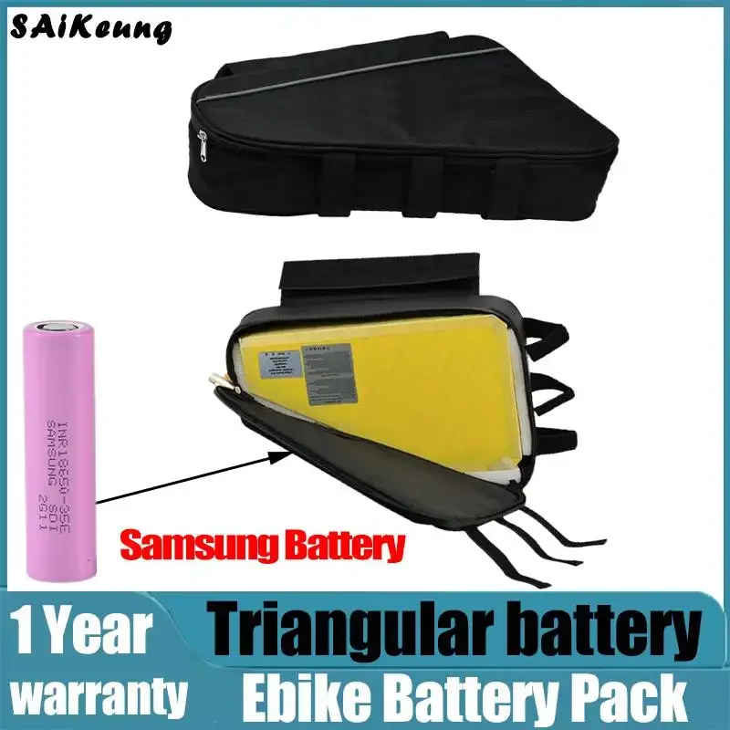 E bike Batterij 72V 60V 18650 Cel Driehoek 60ah Enorme Capaciteit 48V52V 30ah40ah50ah Batterij Bafang Superkrachtige 1500W 2000W