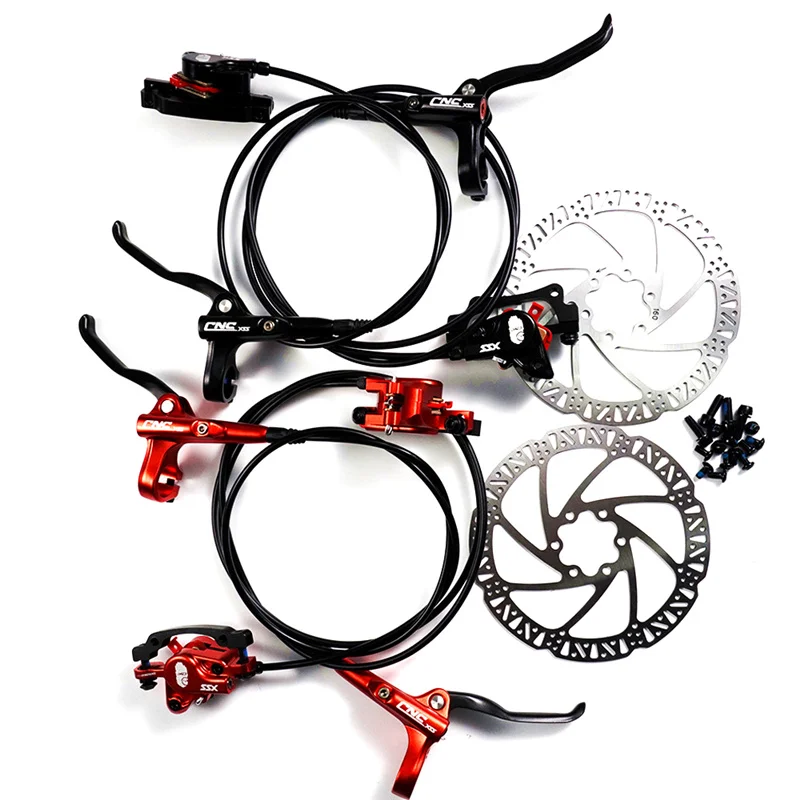 Mhwgo Hydraulische Schijfrem Voor Fiets, Remsets, Fietsremset Met 160 Mm Rotoren Schijfrem 800 Achter 1400 Mountainbike En Racefiets 1943369985
